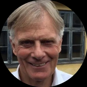 Portræt af Friis Arne Petersen